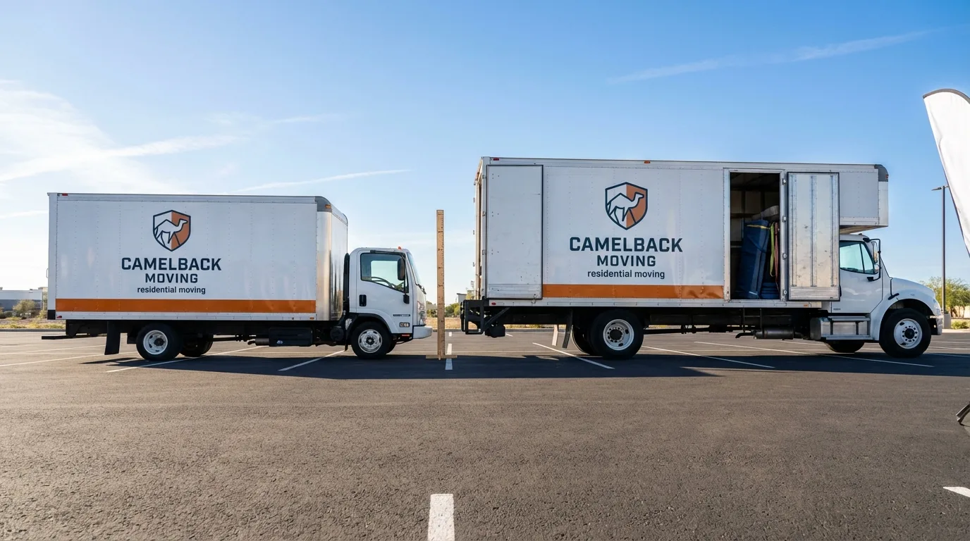 Moving truck size capacity guide in Mount Horeb